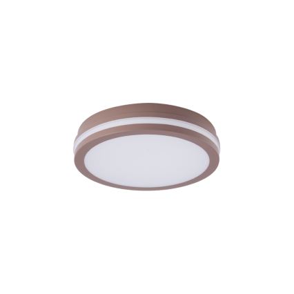 Brilagi - vanjska LED svjetiljka s detektorom pokreta BENE LED/24W/230V promjer 26 cm smeđa IP54