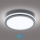 Brilagi - LED vanjska svjetiljka sa senzorom BENE LED/24W/230V Ø 26 cm antracitna IP54