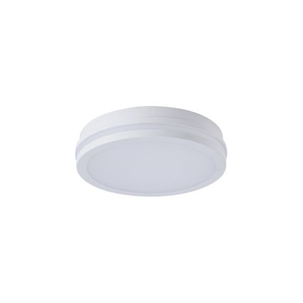 Brilagi - LED vanjska stropna svjetiljka s senzorom BENE LED/24W/230V Ø 26 cm bijela IP54