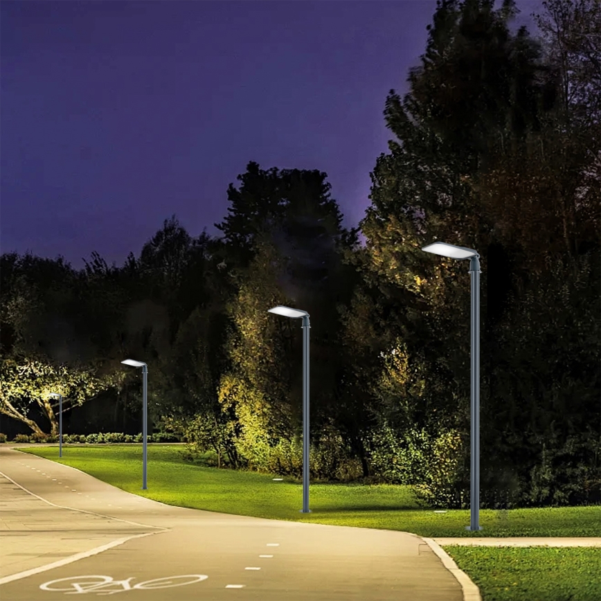 Brilagi - LED vanjska ulična svjetiljka sa stupom i zglobom 3 m URBANLIGHT LED/100W/230V antracit IP65