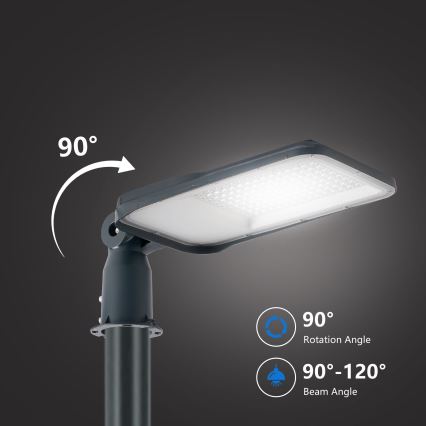 Brilagi - LED vanjska ulična svjetiljka sa stupom i zglobom 3 m URBANLIGHT LED/100W/230V antracit IP65