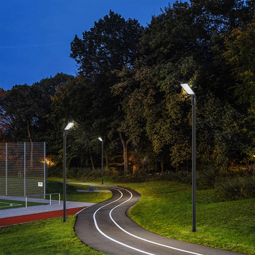 Brilagi - LED vanjska ulična svjetiljka s stupom i zglobom 3 m URBANLIGHT LED/50W/230V crna IP65