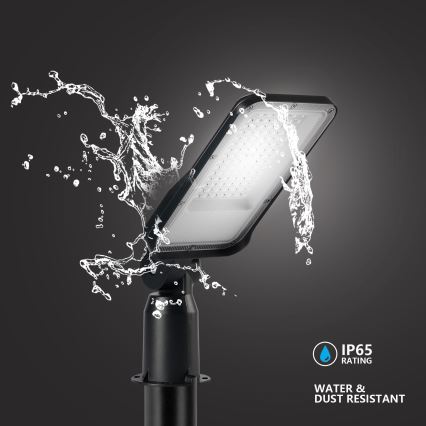 Brilagi - LED vanjska ulična svjetiljka s stupom i zglobom 3 m URBANLIGHT LED/50W/230V crna IP65