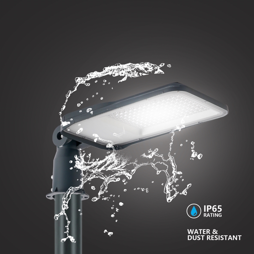 Brilagi - LED vanjska ulična svjetiljka sa stupom i zglobom 4 m URBANLIGHT LED/100W/230V antracit IP65