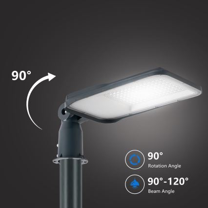 Brilagi - LED vanjska ulična svjetiljka sa stupom i zglobom 4 m URBANLIGHT LED/100W/230V antracit IP65
