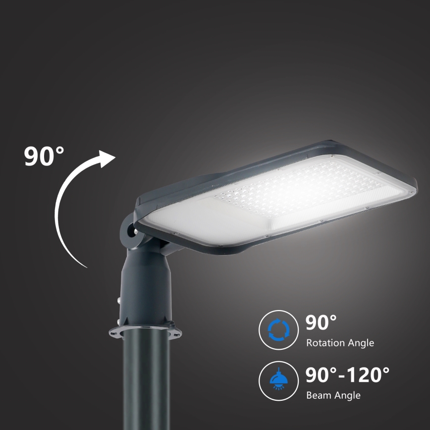 Brilagi - LED vanjska ulična svjetiljka sa stupom i zglobom 4 m URBANLIGHT LED/100W/230V antracit IP65