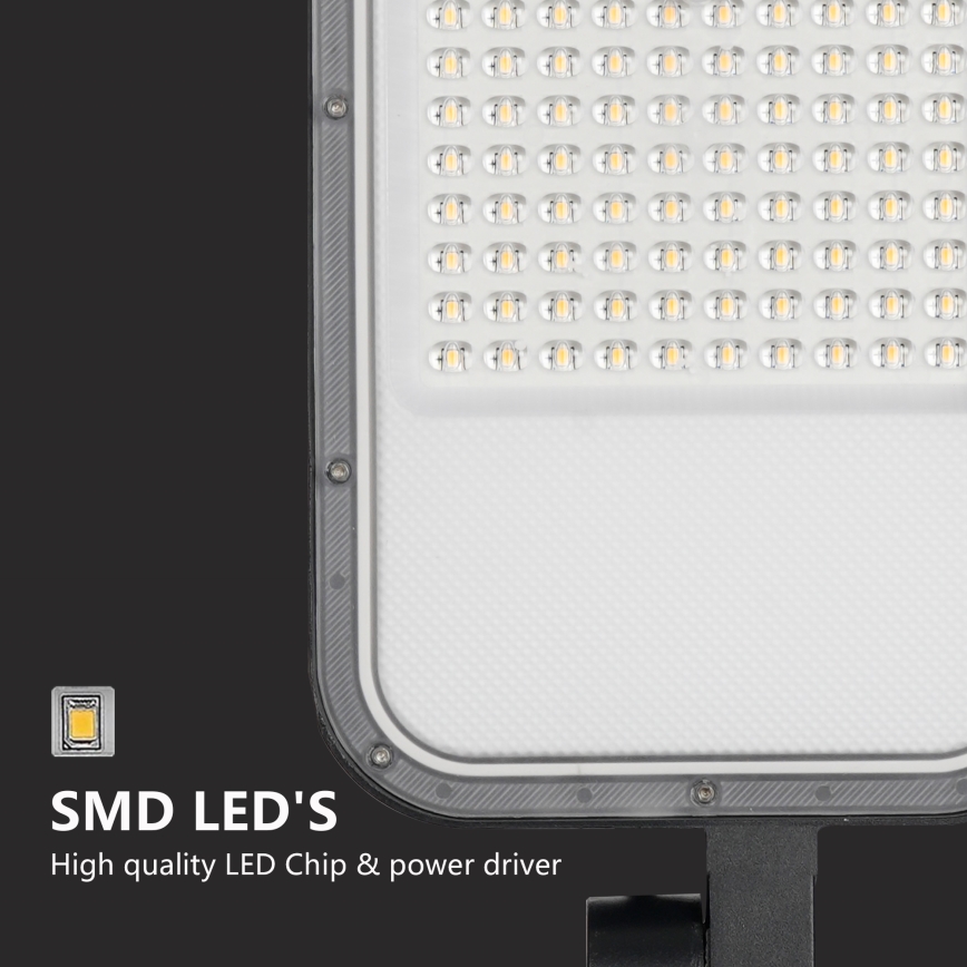 Brilagi - LED vanjska ulična svjetiljka sa stupom i zglobom 4 m URBANLIGHT LED/100W/230V crna IP65