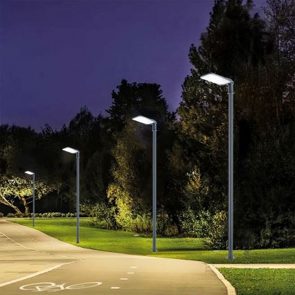 Brilagi - LED vanjska ulična svjetiljka sa stupom i zglobom 4 m URBANLIGHT LED/200W/230V antracit IP65