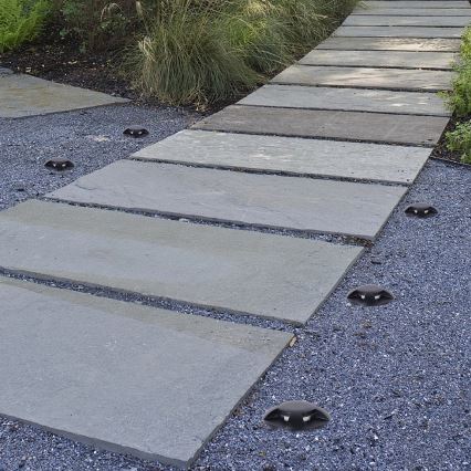 Brilagi - LED vanjska ukopna svjetiljka GROUNDRAY LED/1W/230V crna IP67