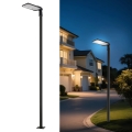 Brilagi - LED vanjska ulična lampa s stupom i zglobom 3 m URBANLIGHT LED/200W/230V crna IP65