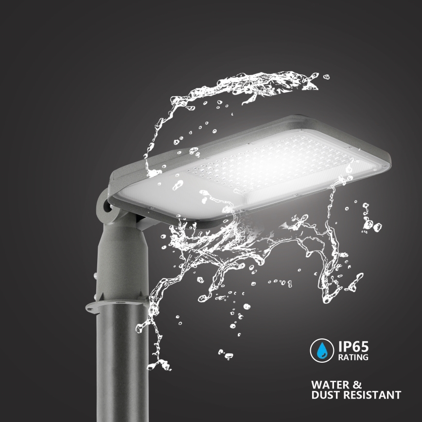 Brilagi - LED vanjska ulična svjetiljka sa zglobom URBANLIGHT LED/100W/230V siva IP65