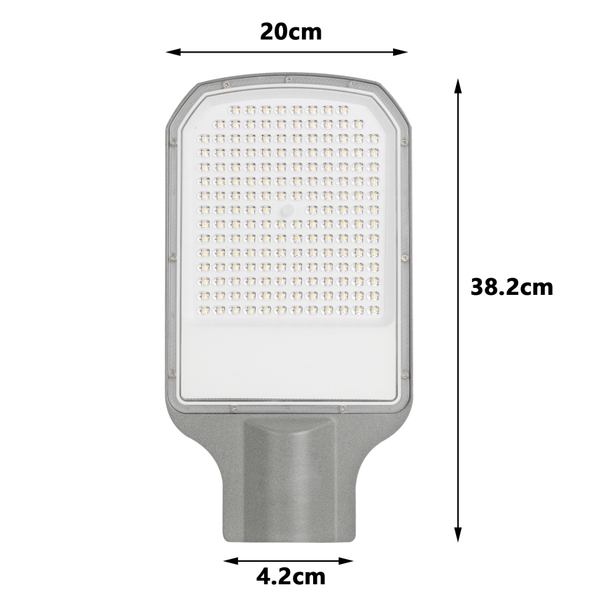 Brilagi - LED vanjska ulična lampa URBANLIGHT LED/100W/230V siva IP65