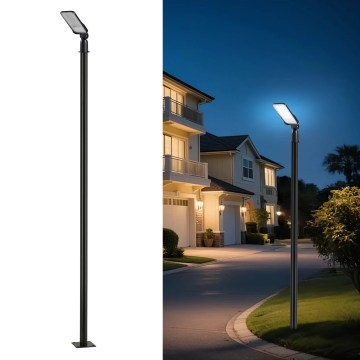 Brilagi - LED vanjska ulična svjetiljka s stupom i zglobom 3 m URBANLIGHT LED/50W/230V crna IP65