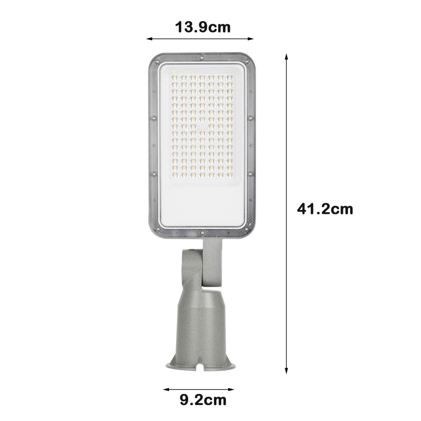 Brilagi - LED vanjska ulična svjetiljka s zglobom URBANLIGHT LED/50W/230V siva IP65
