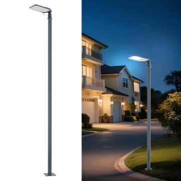 Brilagi - LED vanjska ulična svjetiljka sa stupom i zglobom 3 m URBANLIGHT LED/100W/230V antracit IP65