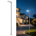 Brilagi - LED vanjska ulična svjetiljka sa stupom i zglobom 3 m URBANLIGHT LED/100W/230V siva IP65