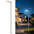 Brilagi - LED vanjska ulična svjetiljka sa stupom i zglobom 3 m URBANLIGHT LED/200W/230V siva IP65