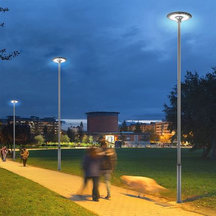 Brilagi - LED vanjska ulična svjetiljka sa stupom visine 5 m URBANSPARK LED/120W/230V antracitna IP65