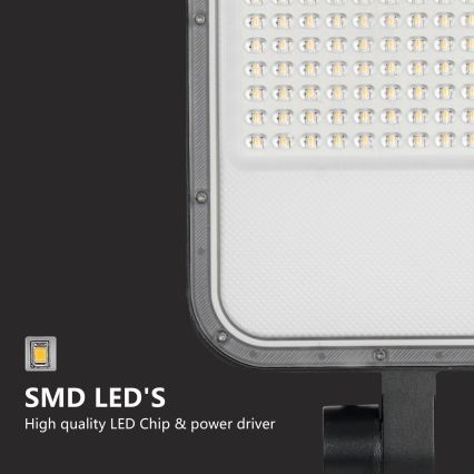 Brilagi - LED vanjska ulična svjetiljka s podesivim zglobom URBANLIGHT LED/100W/230V crna IP65