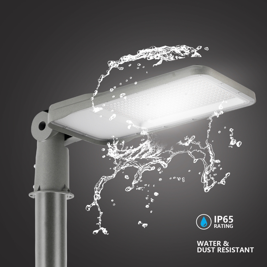 Brilagi - LED vanjska ulična svjetiljka s podesivim zglobom URBANLIGHT LED/200W/230V siva IP65