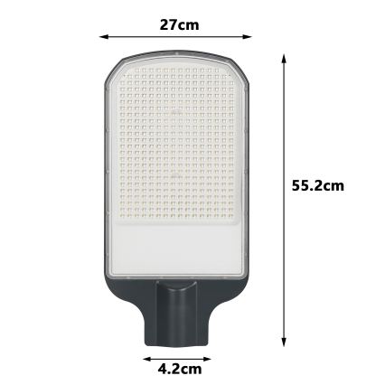 Brilagi - LED vanjska ulična svjetiljka URBANLIGHT LED/200W/230V antracit IP65