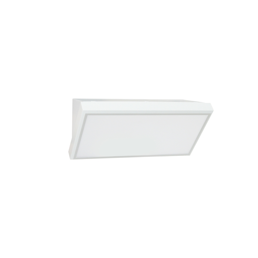 Brilagi - LED Vanjska zidna svjetiljka sa senzorom TRIANGLE LED/20W/230V bijela IP65