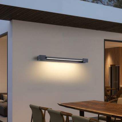 Brilagi - LED vanjska zidna svjetiljka AQUA LINE LED/18W/230V 60 cm IP44 antracit CRI 90