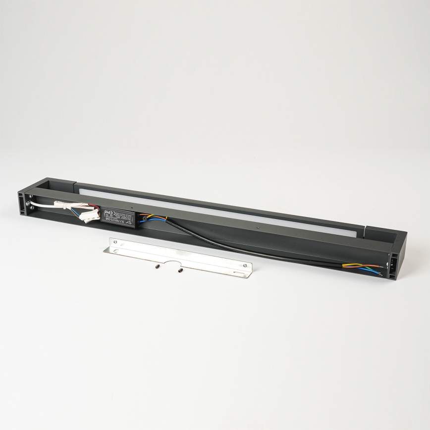 Brilagi - LED vanjska zidna svjetiljka AQUA LINE LED/18W/230V 60 cm IP44 antracit CRI 90