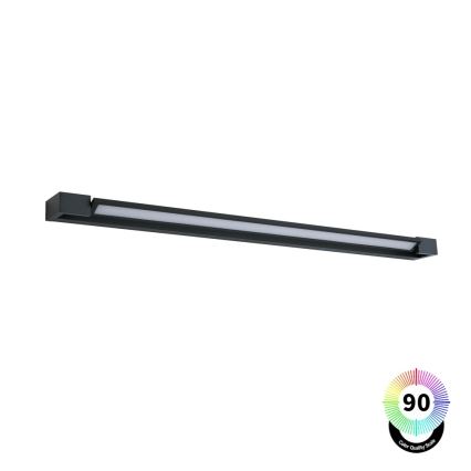 BRILAGI - LED vanjska zidna svjetiljka AQUA LINE LED/28W/230V 100 cm IP44 crna CRI 90
