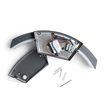 Brilagi - LED Vanjska zidna svjetiljka ARCELO LED/8W/230V IP54