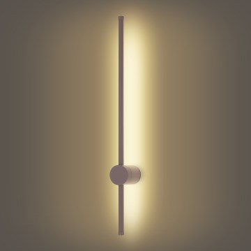 Brilagi - LED vanjska zidna svjetiljka AURA LED/12W/230V 3000K IP54 65 cm smeđa CRI 90