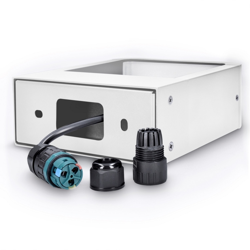 Brilagi - LED Vanjska zidna svjetiljka BARI LED/7W/230V 3000/4000/6000K bijela IP54