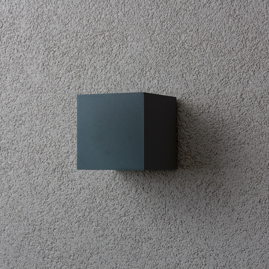 Brilagi - LED Vanjska zidna svjetiljka CUBE LED/6W/230V antracit IP54