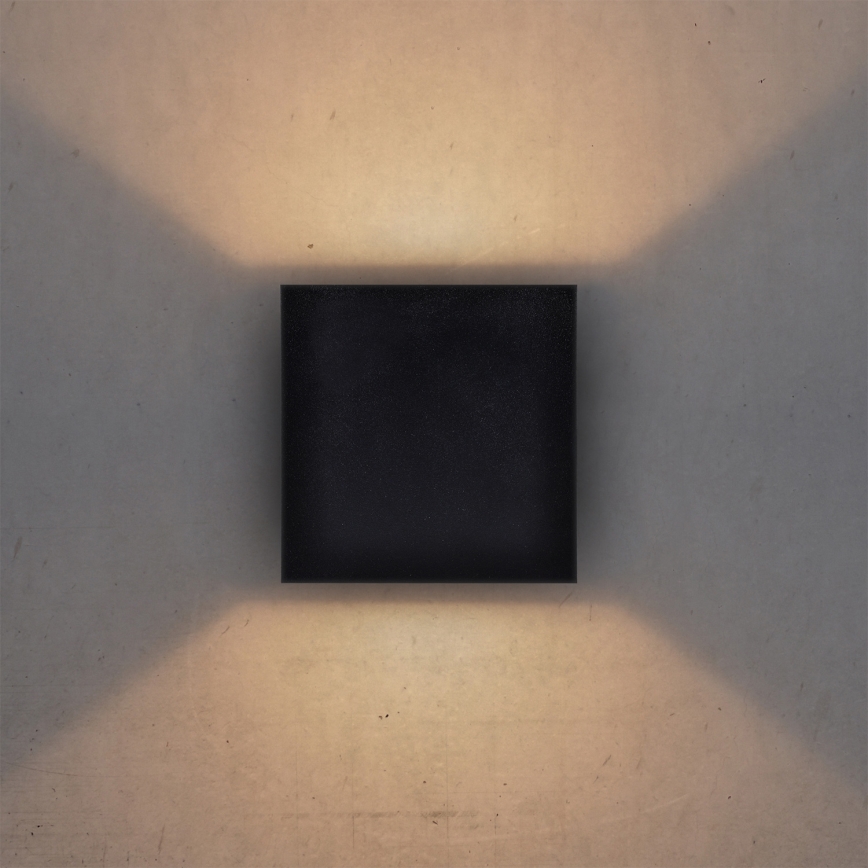 Brilagi - LED Vanjska zidna svjetiljka CUBE LED/6W/230V IP54