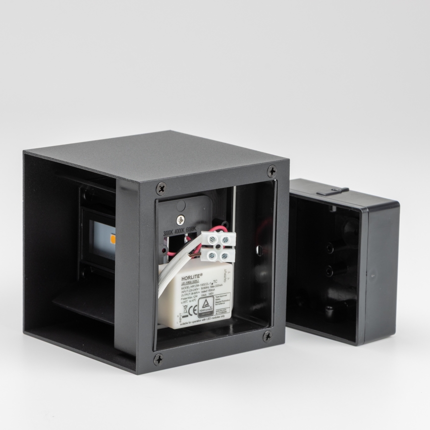 Brilagi - LED Vanjska zidna svjetiljka CUBE LED/6W/230V IP54