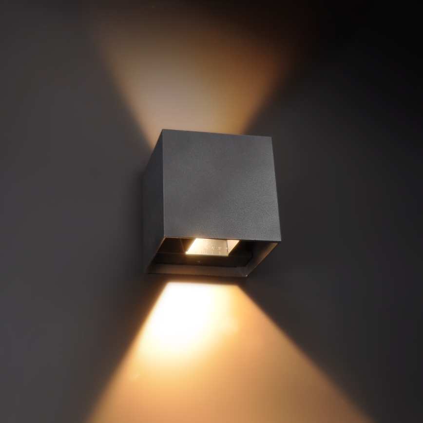 Brilagi - LED Vanjska zidna svjetiljka CUBE LED/6W/230V IP54
