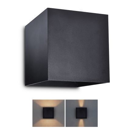 Brilagi - LED Vanjska zidna svjetiljka CUBE LED/6W/230V IP54