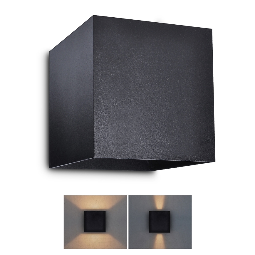 Brilagi - LED Vanjska zidna svjetiljka CUBE LED/6W/230V IP54