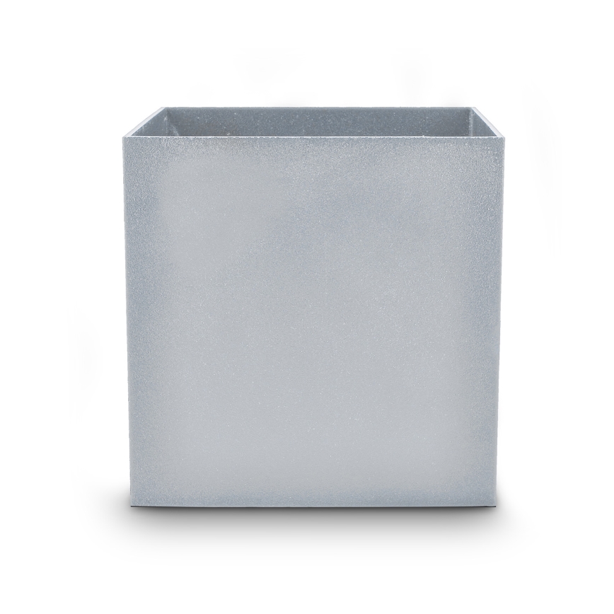 Brilagi - LED Vanjska zidna svjetiljka CUBE LED/6W/230V siva IP54