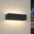 Brilagi - LED Vanjska zidna svjetiljka DONNANI LED/12W/230V 30 cm crna IP44