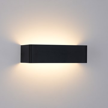 Brilagi - LED vanjska zidna svjetiljka DONNANI LED/12W/230V crna IP44