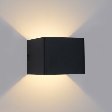 Brilagi - LED vanjska zidna svjetiljka DONNANI LED/5W/230V crna IP44