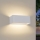 Brilagi - LED vanjska zidna svjetiljka DONNANI LED/7W/230V 20 cm bijela IP44