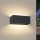 Brilagi - LED vanjska zidna svjetiljka DONNANI LED/7W/230V 20 cm crna IP44