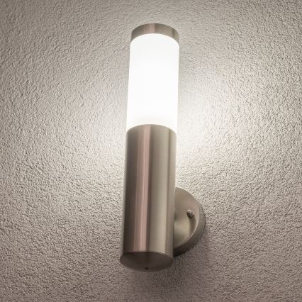 BRILAGI - LED vanjska zidna svjetiljka ELIA 1xE27/7W/230V 4000K IP44 mat krom