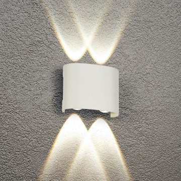 Brilagi - LED vanjska zidna svjetiljka FLAREBOX LED/4W/230V bijela IP65