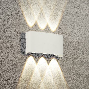 Brilagi - LED vanjska zidna svjetiljka FLAREBOX LED/6W/230V bijela IP65