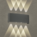 Brilagi - LED vanjska zidna svjetiljka FLAREBOX LED/8W/230V antracit IP65