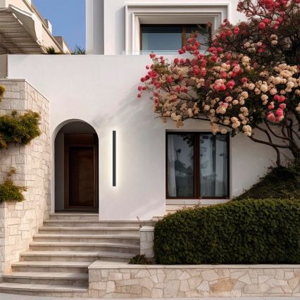 Brilagi - LED vanjsko zidno svjetlo LINEAR LED/22W/230V 3000K IP65 100 cm antracit CRI 90