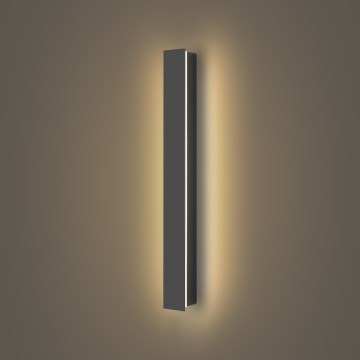 Brilagi - LED vanjska zidna svjetiljka LINEAR LED/12W/230V 3000K IP65 50 cm antracit